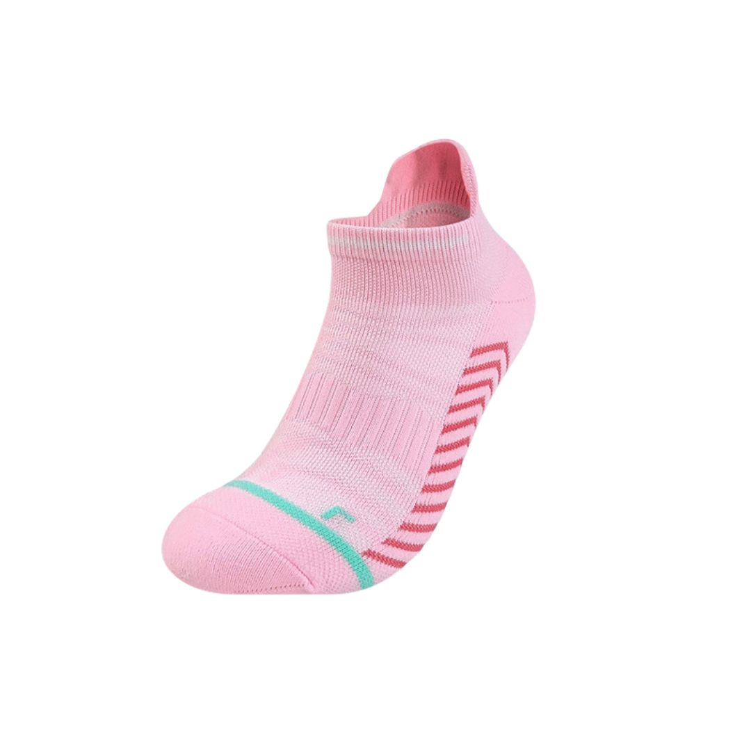 EliteGrip Premium Sports Ankle Socks - Pink