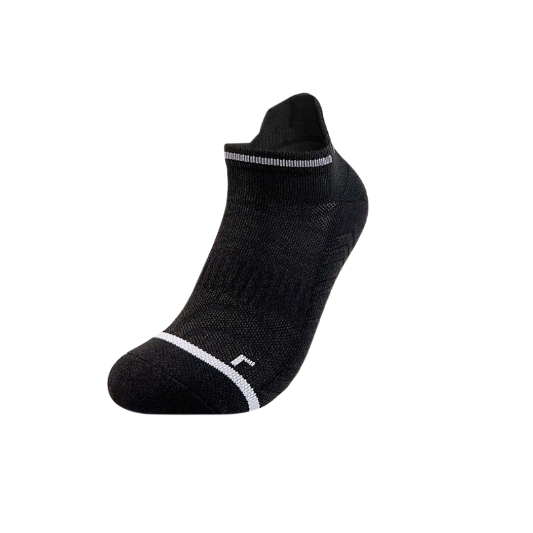 EliteGrip Premium Sports Ankle Socks - Black