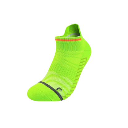 EliteGrip Premium Sports Ankle Socks - Neon Green