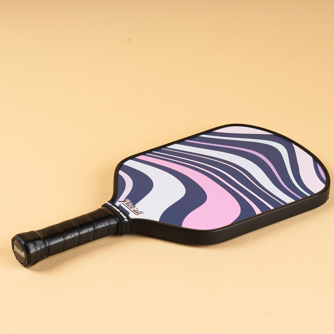 Pick’all Fiber Glass Thermoformed Wide Face 16MM Leisure Series Pickleball Paddle - Fierce
